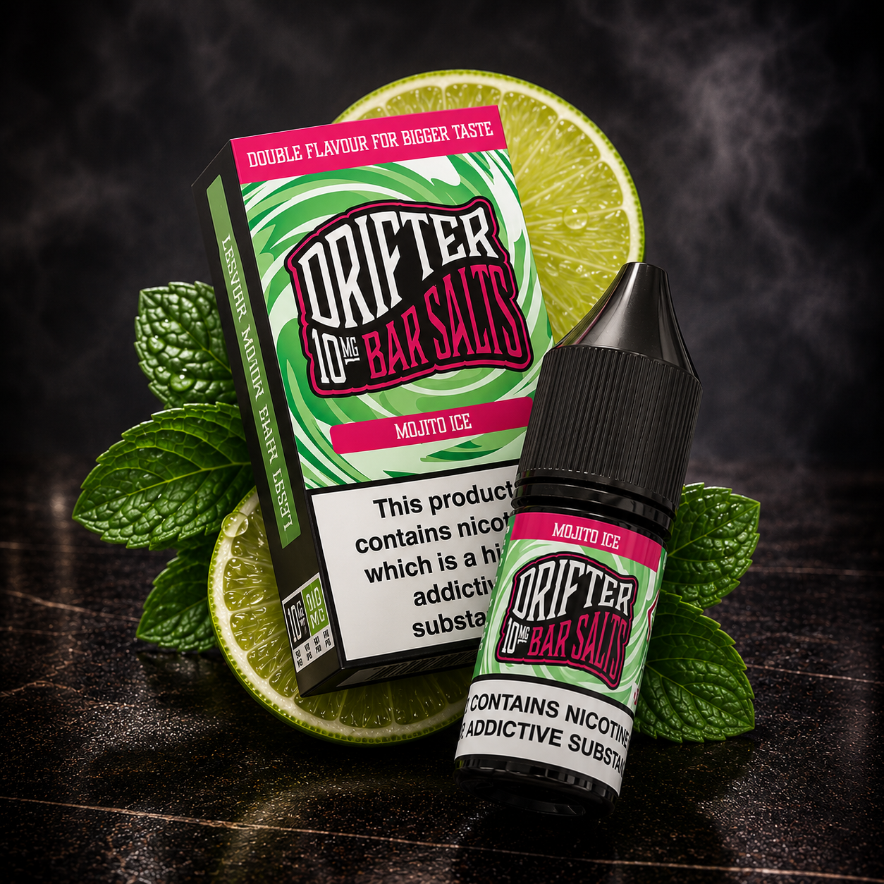 Sales Mojito Ice - Juice Sauz Drifter Bar Salts 10-20ml