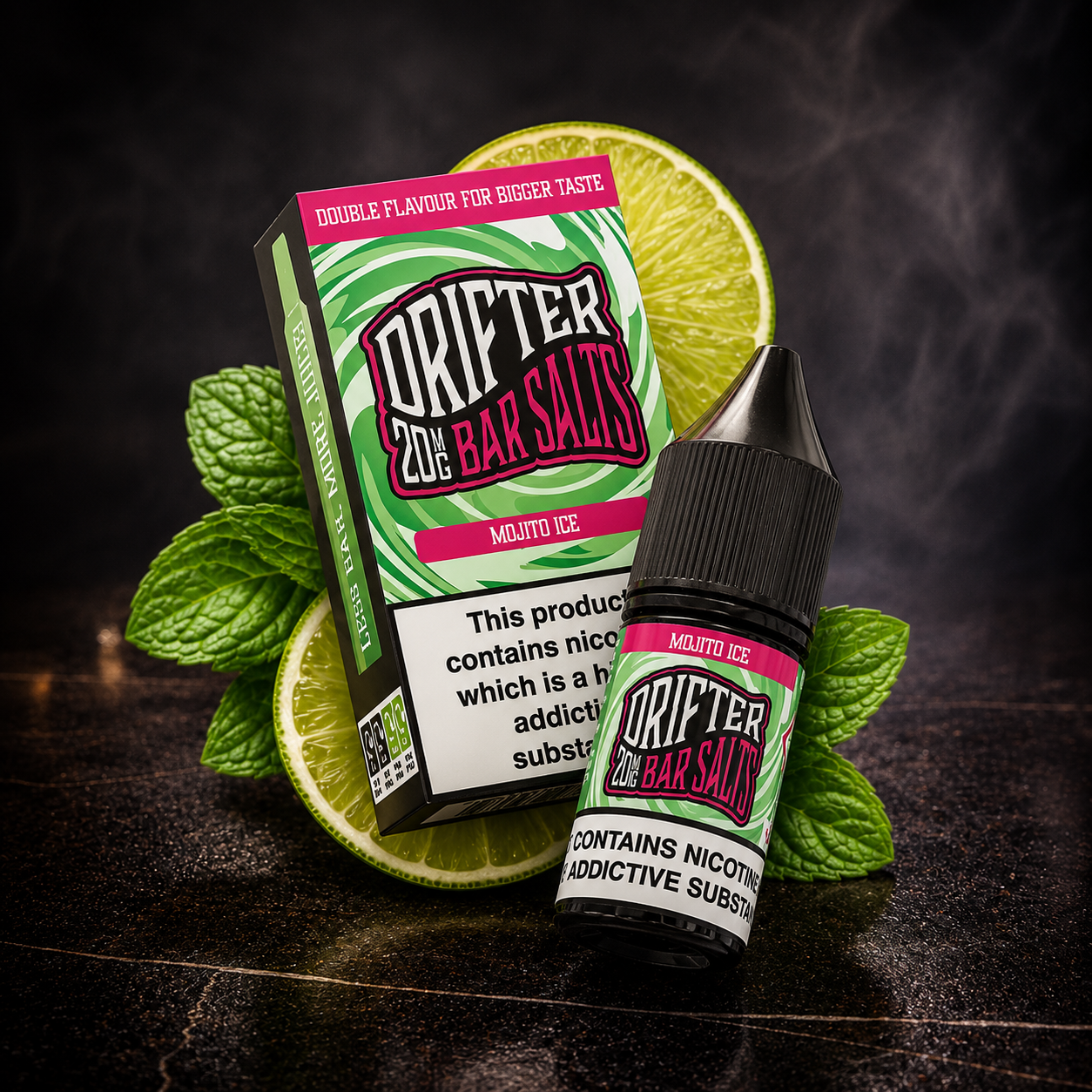 Sales Mojito Ice - Juice Sauz Drifter Bar Salts 10-20ml