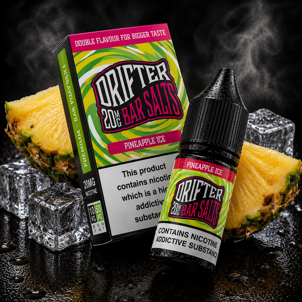 Sales Pineapple Ice - Juice Sauz Drifter Bar Salts 10-20ml