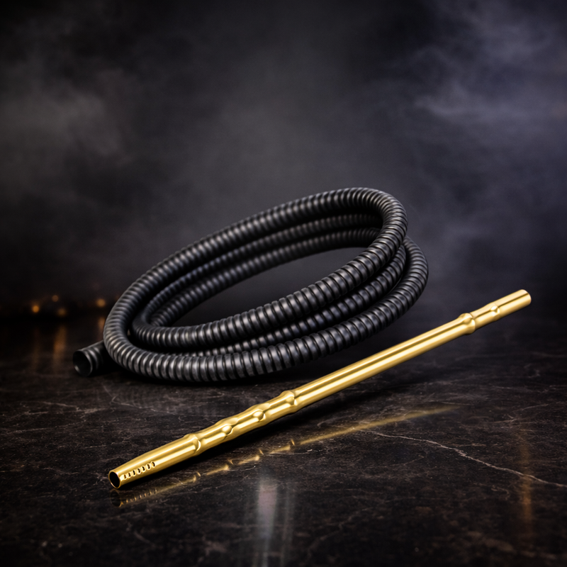 Manguera Thunder Slim Negro - Dorado